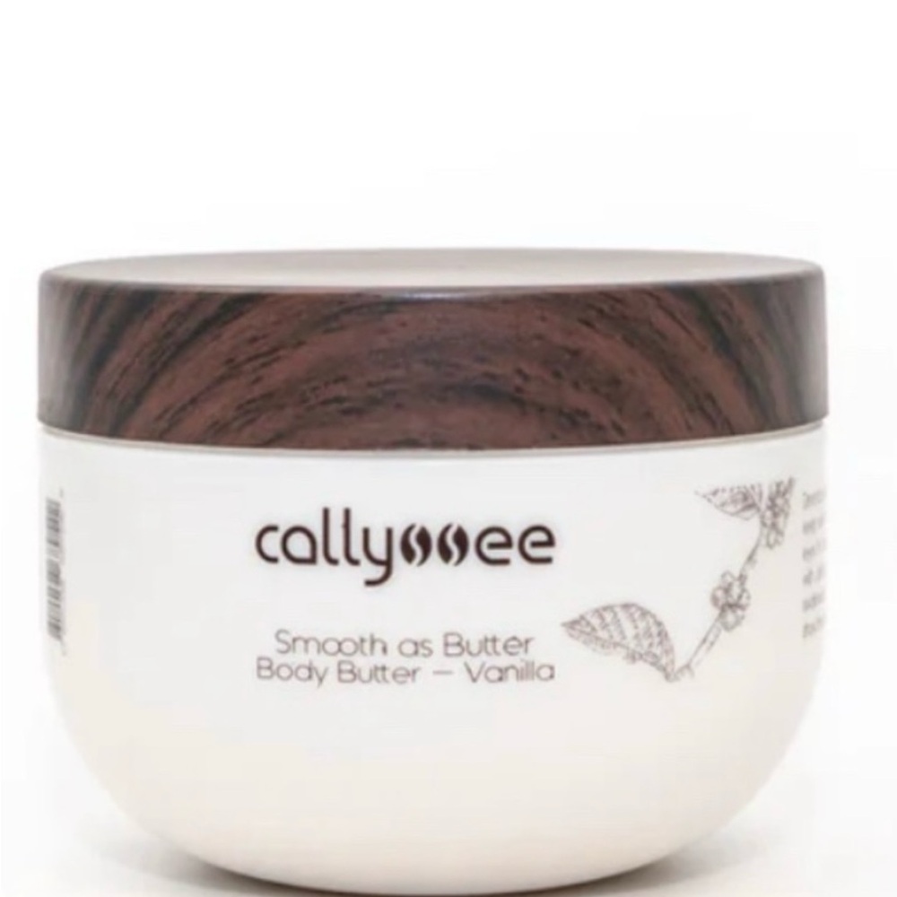 Cream and Brown Moisturizer in a Wide Round Jar